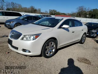 2013 Buick LaCrosse Premium 2 with VIN 1G4GH5G34DF320389, listed as a Copart auction lot 46735695 with 74,647 mi miles and Salvage Title. Bid and sale history available at carsss.com. Image 1.