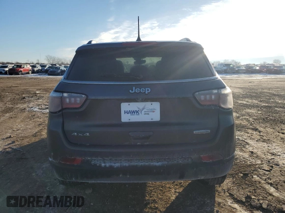 2024 Jeep Compass Latitude с VIN 3C4NJDBNXRT585916, выставлен на аукционе Copart как лот 42536685 с пробегом 12 309 миль миль и Списание • Salvage title. История ставок и продаж доступна на DreamBid. Изображение 6.