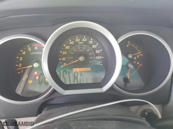 2007 Toyota 4Runner SR5 with VIN JTEBU14R878104108, listed as a Copart auction lot 48726835 with 226,889 mi miles and Salvage Title. Bid and sale history available at carsss.com. Image 9.
