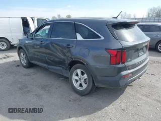 2022 Kia Sorento LX with VIN 5XYRGDLC4NG084017, listed as a IAAI auction lot 41835579 with 46,185 mi miles and . Bid and sale history available at DreamBid. Image 3.