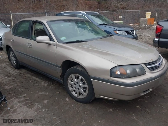 2002 Chevrolet Impala with VIN 2G1WF55E129105237, listed as a IAAI auction lot 41728297 with 142,049 mi miles. Bid and sale history available at carsss.com. Image 1.