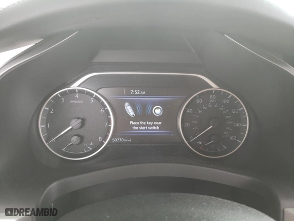 2019 Nissan Murano S with VIN 5N1AZ2MJ4KN119518, listed as a Copart auction lot 48200655 with 50,770 mi miles and Salvage Title. Bid and sale history available at carsss.com. Image 9.