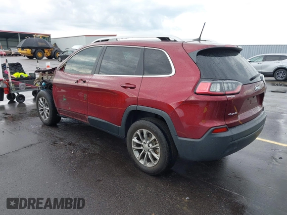 2019 Jeep Cherokee Latitude Plus with VIN 1C4PJMLB2KD104856, listed as a IAAI auction lot 42097709 with 89,552 mi miles and . Bid and sale history available at DreamBid. Image 3.