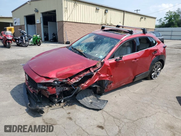 2023 Mazda CX-30 S Premium with VIN 3MVDMBDM2PM577052, listed as a Copart auction lot 59625945 with Not provided miles and Salvage title. Bid and sale history available at DreamBid. Image 1.