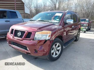2011 Nissan Armada SV with VIN 5N1AA0ND3BN611820, listed as a IAAI auction lot 41726185 with 246,448 mi miles and . Bid and sale history available at DreamBid. Image 17.