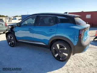 2025 Nissan Kicks SR with VIN 3N8AP6DA3SL311003, listed as a Copart auction lot 83018884 with 409 mi miles and Salvage Title. Bid and sale history available at carsss.com. Image 2.