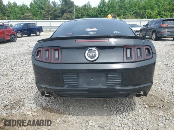 2014 Ford Mustang GT with VIN 1ZVBP8CF3E5308631, listed as a Copart auction lot 56112365 with 54,165 mi miles and Salvage title. Bid and sale history available at DreamBid. Image 6.