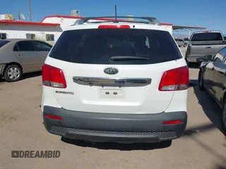 2013 Kia Sorento LX with VIN 5XYKT3A6XDG420112, listed as a IAAI auction lot 42014627 with 1 mi miles. Bid and sale history available at carsss.com. Image 15.