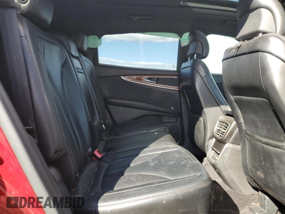 2017 Lincoln MKX Select with VIN 2LMPJ6KP5HBL15010, listed as a Copart auction lot 87696665 with 129,295 mi miles and Salvage Title. Bid and sale history available at carsss.com. Image 12.