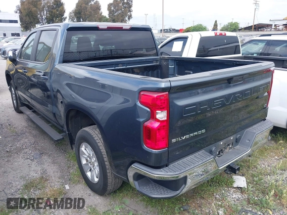 2020 Chevrolet Silverado 1500 LT with VIN 3GCPWCEK0LG313736, listed as a IAAI auction lot 41895111 with 36,636 mi miles. Bid and sale history available at carsss.com. Image 3.