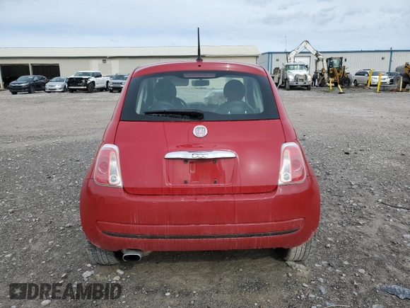 2012 FIAT 500 Pop z VIN 3C3CFFAR0CT381257, wystawiony jako Copart lot #50094125 z przebiegiem 95 282 mil mil oraz Czysty tytuł • Clean title. Historia ofert i sprzedaży dostępna na DreamBid. Obrazek 6.