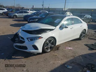 2022 Mercedes-Benz A 220 with VIN W1K3G4EB1NJ364123, listed as a IAAI auction lot 41593062 with 26,746 mi miles and . Bid and sale history available at DreamBid. Image 2.