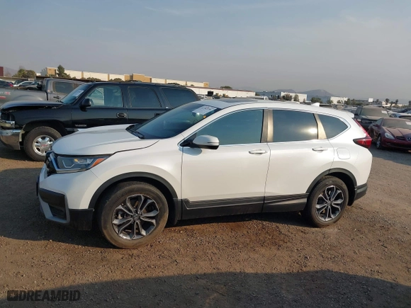2021 Honda CR-V EX with VIN 5J6RW1H56MA013728, listed as a IAAI auction lot 41382196 with 36,004 mi miles. Bid and sale history available at carsss.com. Image 14.