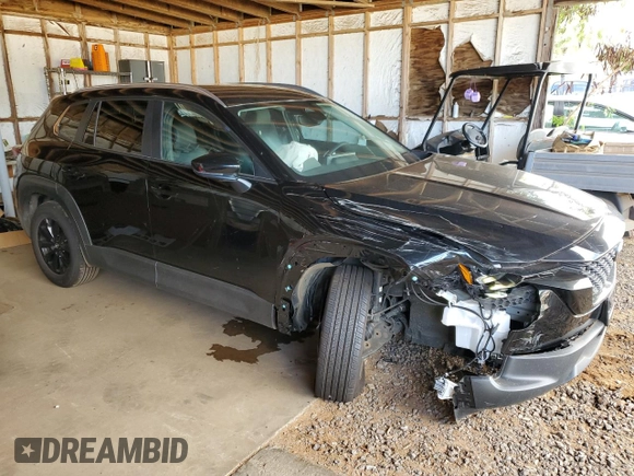 2025 Mazda CX-50 S Select with VIN 7MMVABAM7SN313150, listed as a Copart auction lot 87770785 with 2,398 mi miles and Clean Title. Bid and sale history available at DreamBid. Image 4.