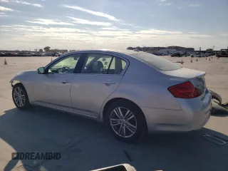 2012 Infiniti G25 Journey with VIN JN1DV6AP6CM812596, listed as a Copart auction lot 75951264 with 75,606 mi miles and Salvage Title. Bid and sale history available at carsss.com. Image 2.