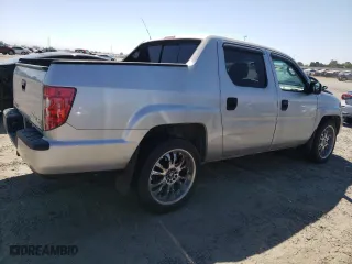 2009 Honda Ridgeline RT with VIN 2HJYK16259H502471, listed as a Copart auction lot 62337754 with 128,328 mi miles and Salvage Title. Bid and sale history available at carsss.com. Image 3.
