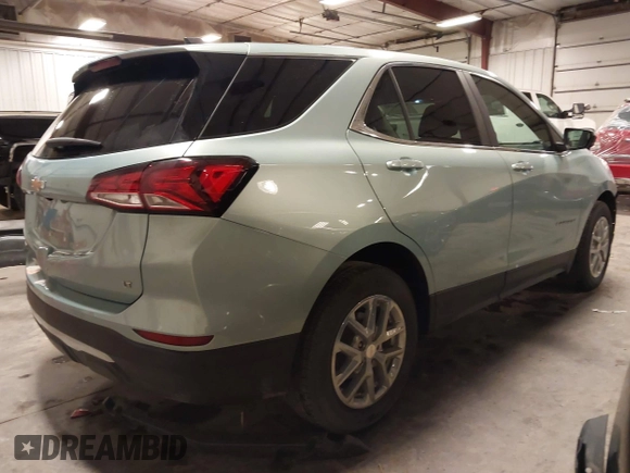 2022 Chevrolet Equinox LT with VIN 2GNAXKEV6N6112484, listed as a IAAI auction lot 41792583 with 104,910 mi miles and . Bid and sale history available at DreamBid. Image 4.