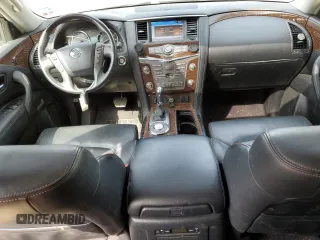 2018 Nissan Armada SV with VIN JN8AY2ND7J9059858, listed as a Copart auction lot 50140715 with 107,126 mi miles and Salvage Title. Bid and sale history available at carsss.com. Image 8.
