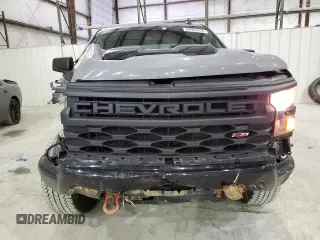 2024 Chevrolet Silverado 1500 Custom Trail Boss with VIN 3GCPDCEK2RG183022, listed as a Copart auction lot 82964444 with 21,314 mi miles and Salvage Title. Bid and sale history available at carsss.com. Image 5.