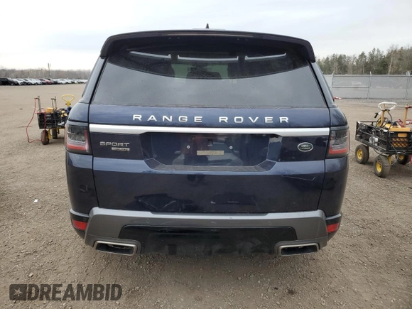 2019 Land Rover Range Rover Sport HSE with VIN SALWR2RKXKA851325, listed as a Copart auction lot 77673504 with 105,935 mi miles and Salvage Title. Bid and sale history available at carsss.com. Image 6.