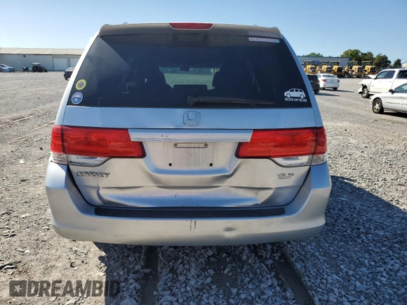 2010 Honda Odyssey EX with VIN 5FNRL3H49AB032942, listed as a Copart auction lot 57878705 with 180,147 mi miles and Clean title. Bid and sale history available at DreamBid. Image 6.