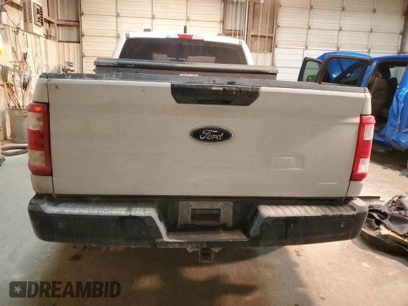 2022 Ford F-150 XL with VIN 1FTFX1E50NFA19636, listed as a Copart auction lot 44251395 with 49,155 mi miles and Salvage title. Bid and sale history available at DreamBid. Image 6.