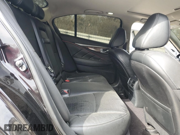2014 Infiniti Q50 Sport with VIN JN1BV7AR3EM687395, listed as a Copart auction lot 49869235 with 86,199 mi miles and Salvage Title. Bid and sale history available at DreamBid. Image 10.