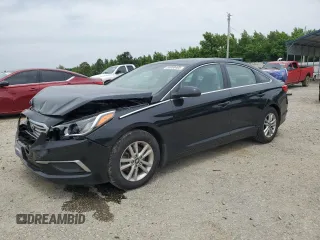 2017 Hyundai Sonata SE z VIN 5NPE24AF7HH594143, wystawiony jako Copart lot #55958405 z przebiegiem 131 447 mil mil oraz Szkoda całkowita • Salvage title. Historia ofert i sprzedaży dostępna na DreamBid. Obrazek 1.