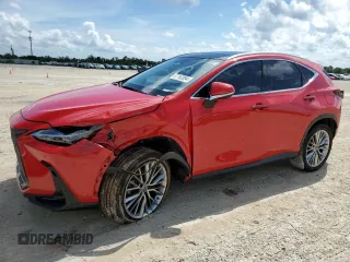 2022 Lexus NX with VIN JTJHGCEZ1N2000556, listed as a Copart auction lot 67162094 with 59,299 mi miles and Salvage Title. Bid and sale history available at carsss.com. Image 1.