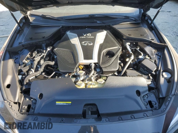 2018 Infiniti Q50 3.0t LUXE with VIN JN1EV7AR6JM440783, listed as a Copart auction lot 46098645 with 60,221 mi miles and Salvage Title. Bid and sale history available at carsss.com. Image 11.