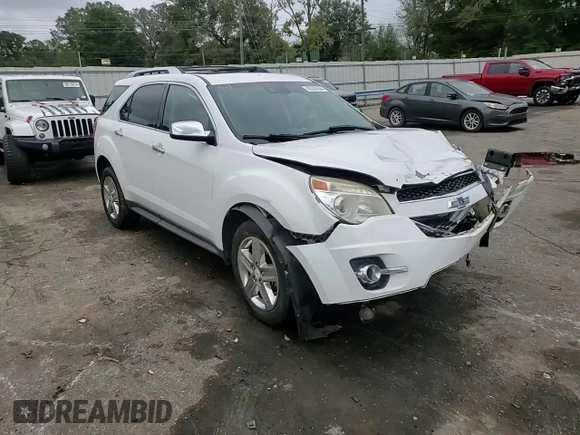 2014 Chevrolet Equinox LTZ with VIN 2GNALDEKXE6381200, listed as a Copart auction lot 80220584 with 130,829 mi miles and Salvage Title. Bid and sale history available at carsss.com. Image 12.