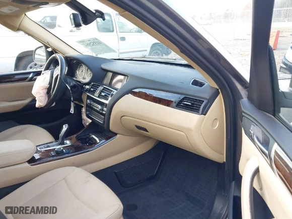 2016 BMW X3 xDrive28i with VIN 5UXWX9C50G0D74928, listed as a IAAI auction lot 41552984 with 150,404 mi miles. Bid and sale history available at carsss.com. Image 5.