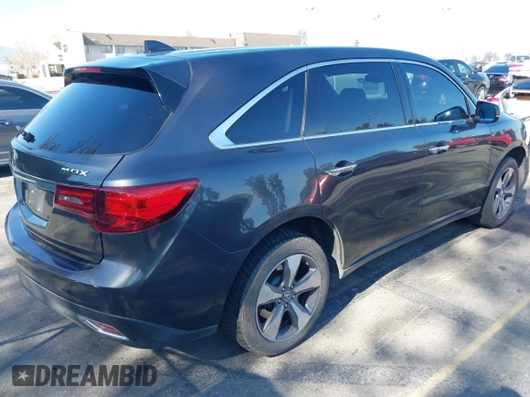 2014 Acura MDX with VIN 5FRYD3H27EB012782, listed as a IAAI auction lot 41992935 with 166,139 mi miles and . Bid and sale history available at DreamBid. Image 4.