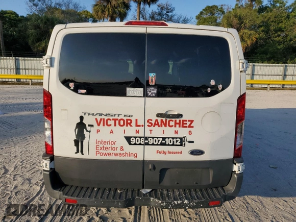 2018 Ford Transit с VIN 1FTYE1ZM1JKA06623, выставлен на аукционе Copart как лот 88466125 с пробегом Не указан миль и Списание • Salvage title. История ставок и продаж доступна на DreamBid. Изображение 6.