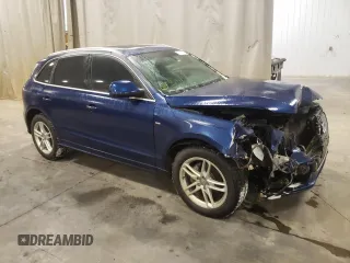 2014 Audi Q5 with VIN WA1MFCFP3EA003279, listed as a Copart auction lot 70851282 with 158,178 mi miles and Salvage title. Bid and sale history available at DreamBid. Image 4.