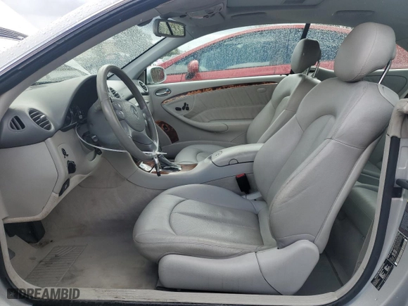 2004 Mercedes-Benz CLK-Class 3.2L with VIN WDBTJ65J04F096387, listed as a Copart auction lot 49657125 with 170,697 mi miles and Salvage Title. Bid and sale history available at carsss.com. Image 7.
