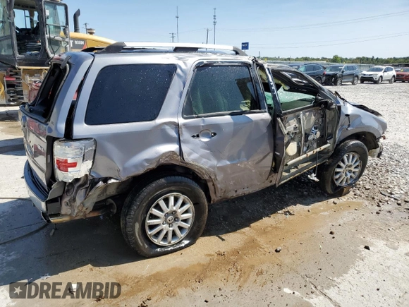 2008 Mercury Mariner Premier with VIN 4M2CU97148KJ19202, listed as a Copart auction lot 71016424 with 0 mi miles and Non Repairable. Bid and sale history available at carsss.com. Image 3.