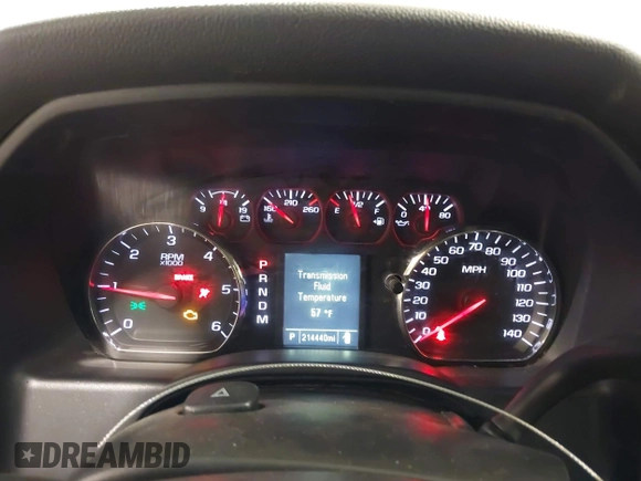 2016 Chevrolet Silverado 1500 LS with VIN 1GCVKNEC9GZ278143, listed as a IAAI auction lot 42131591 with 214,440 mi miles and . Bid and sale history available at DreamBid. Image 7.
