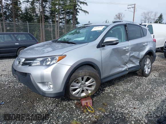 2014 Toyota RAV4 Limited with VIN 2T3DFREV9EW158431, listed as a IAAI auction lot 41771133 with 109,761 mi miles. Bid and sale history available at carsss.com. Image 2.