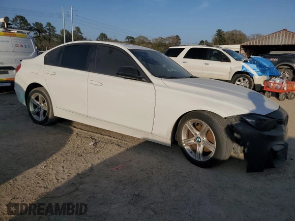 2015 BMW 3 Series 328i with VIN WBA3A5C57FP604740, listed as a Copart auction lot 49156665 with 74,084 mi miles and Salvage Title. Bid and sale history available at carsss.com. Image 4.