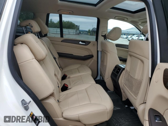 2018 Mercedes-Benz GLS 450 with VIN 4JGDF6EE8JB173550, listed as a Copart auction lot 63137774 with 61,974 mi miles and Salvage Title. Bid and sale history available at DreamBid. Image 11.