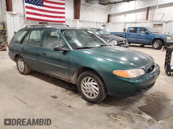 1999 Ford Escort SE with VIN 3FAFP15P7XR115521, listed as a Copart auction lot 89356675 with 184,854 mi miles and Clean Title. Bid and sale history available at carsss.com. Image 4.