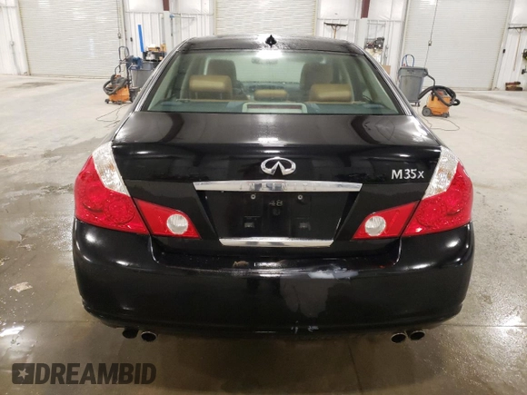 2007 Infiniti M x with VIN JNKAY01F37M452283, listed as a Copart auction lot 50053285 with 199,225 mi miles and Salvage Title. Bid and sale history available at carsss.com. Image 6.