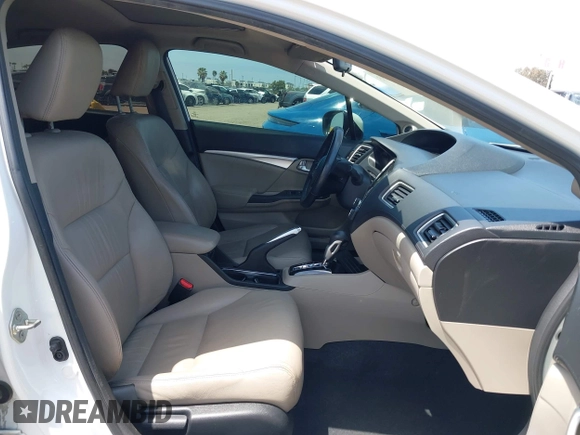 2014 Honda Civic Sedan EX-L with VIN 19XFB2F9XEE207189, listed as a IAAI auction lot 42095593 with 149,673 mi miles. Bid and sale history available at carsss.com. Image 5.