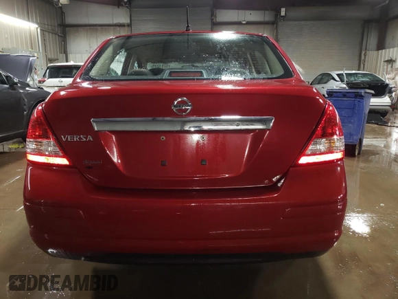2011 Nissan Versa S with VIN 3N1BC1AP8BL454104, listed as a Copart auction lot 49281245 with 93,523 mi miles and Salvage title. Bid and sale history available at DreamBid. Image 6.