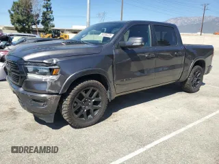 2020 Ram 1500 Laramie with VIN 1C6RREJT3LN226793, listed as a Copart auction lot 50230225 with 105,232 mi miles and Salvage title. Bid and sale history available at DreamBid. Image 1.