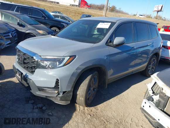 2022 Honda Passport EX-L with VIN 5FNYF7H57NB005716, listed as a IAAI auction lot 41078499 with 33,141 mi miles and . Bid and sale history available at DreamBid. Image 17.