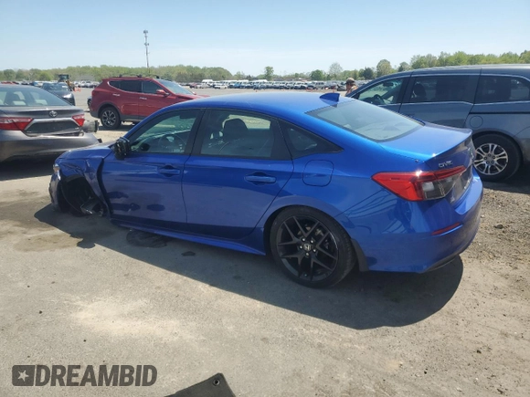 2023 Honda Civic Sport with VIN 2HGFE2F59PH528329, listed as a Copart auction lot 55113525 with 35,713 mi miles and Salvage title. Bid and sale history available at DreamBid. Image 2.