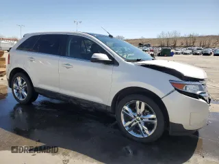 2013 Ford Edge Limited with VIN 2FMDK4KC3DBB58262, listed as a Copart auction lot 52148045 with 61,457 mi miles and Salvage Title. Bid and sale history available at carsss.com. Image 4.