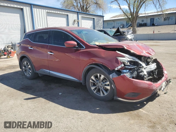 2018 Nissan Murano S z VIN 5N1AZ2MG6JN168738, wystawiony jako Copart lot #50242455 z przebiegiem 70 363 mil mil oraz Szkoda całkowita • Salvage title. Historia ofert i sprzedaży dostępna na DreamBid. Obrazek 4.